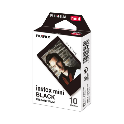 Filme Fujifilm Instax Mini 10 Fotos Com Borda Preta