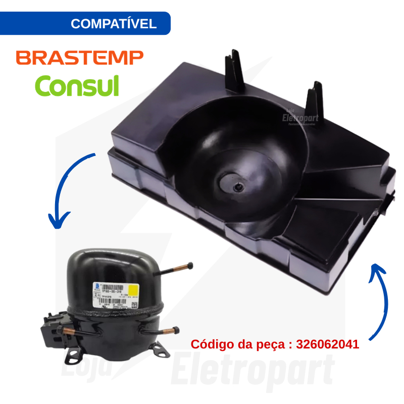 Bandeja Recepiente Evaporação Para Brastemp / Consul 326062041
