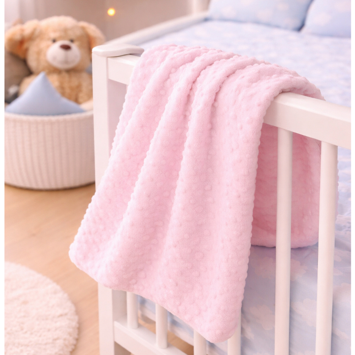 Manta Para Bebê Infantil Microfibra Bebê - Estampada 90x75cm FOFINHA