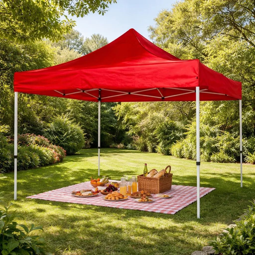 Lona Nylon 3x3 Para Tenda Gazebo Sanfonada  Dobrável Reforçada