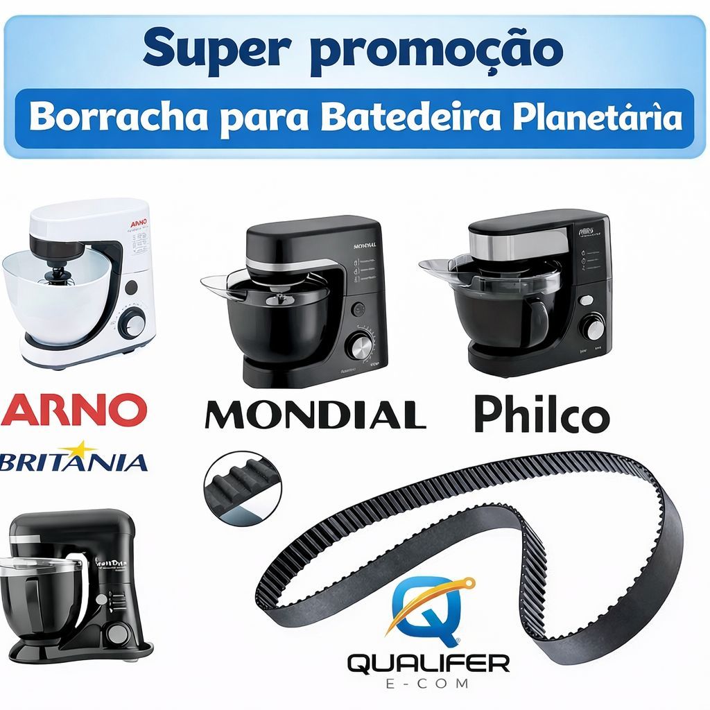 Borracha Correia Batedeira Planetaria