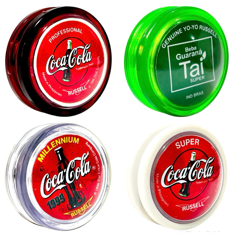 04 Ioio (Yoyo, Yo-yo) Profissional Champion Coca Cola Master.