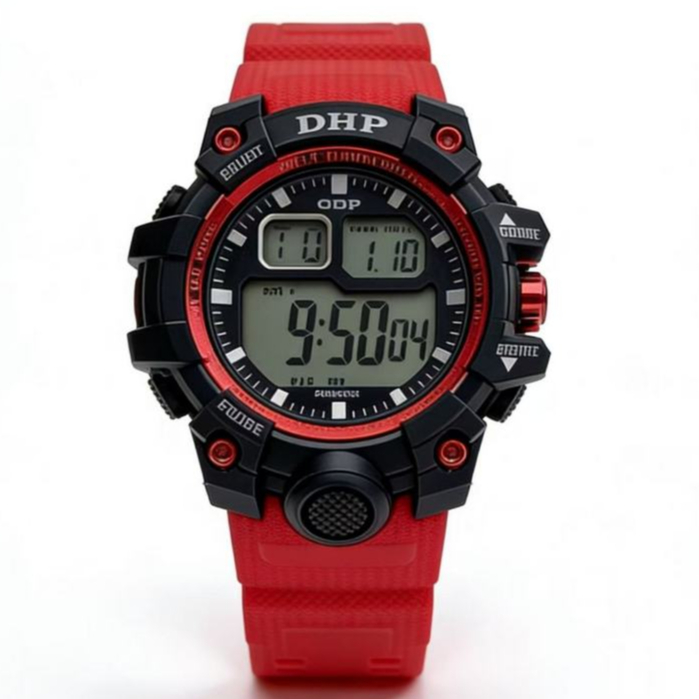 Novo relógio digital esportivo masculino SPORT à prova d'água
