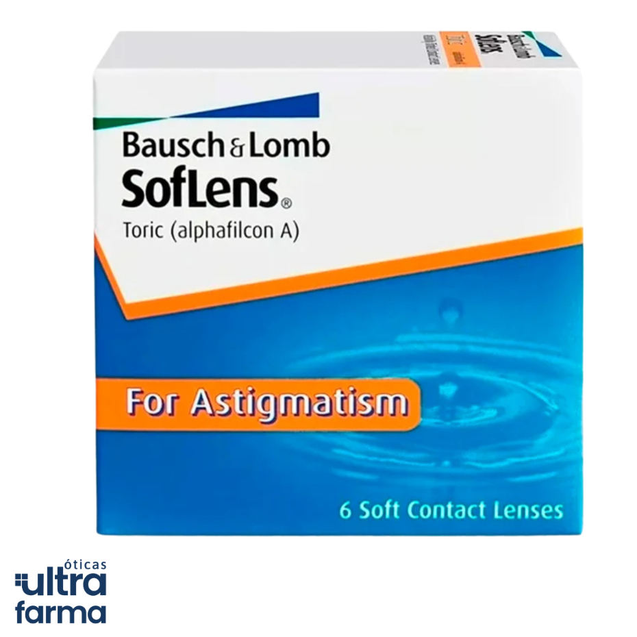 Lentes De Contato Soflens Tórica P/ Astigmatismo Bausch Lomb