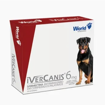 IVERCANIS 6 MG 30 KG - C/04 CPRS - USO VET