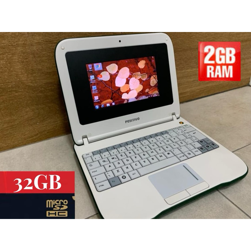 Netbook Positivo Novinho 2GB ram