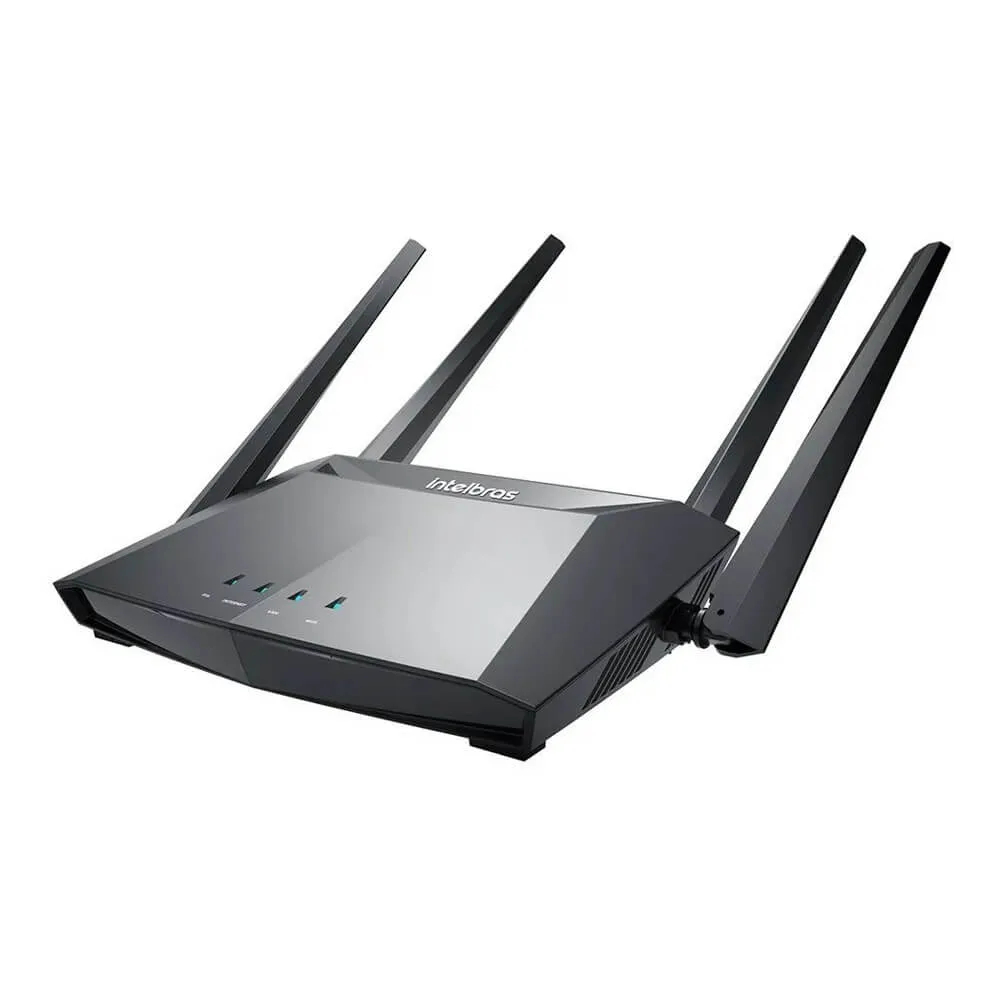 Roteador Wi-Fi Intelbras ACtion RG 1200 Dual Band Gigabit AC 1200 4 Antenas USADO