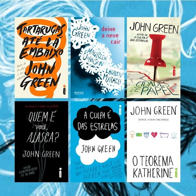 Coleção John Green - A Culpa é das Estrelas / Tartarugas Até là Embaixo / Deixe a Neve cair