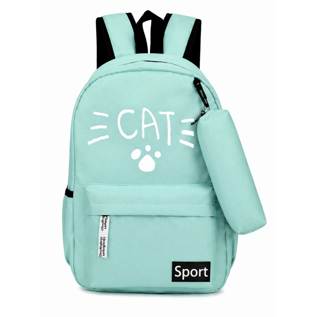 Mochila Feminina Cat Escola Faculdade Resistente