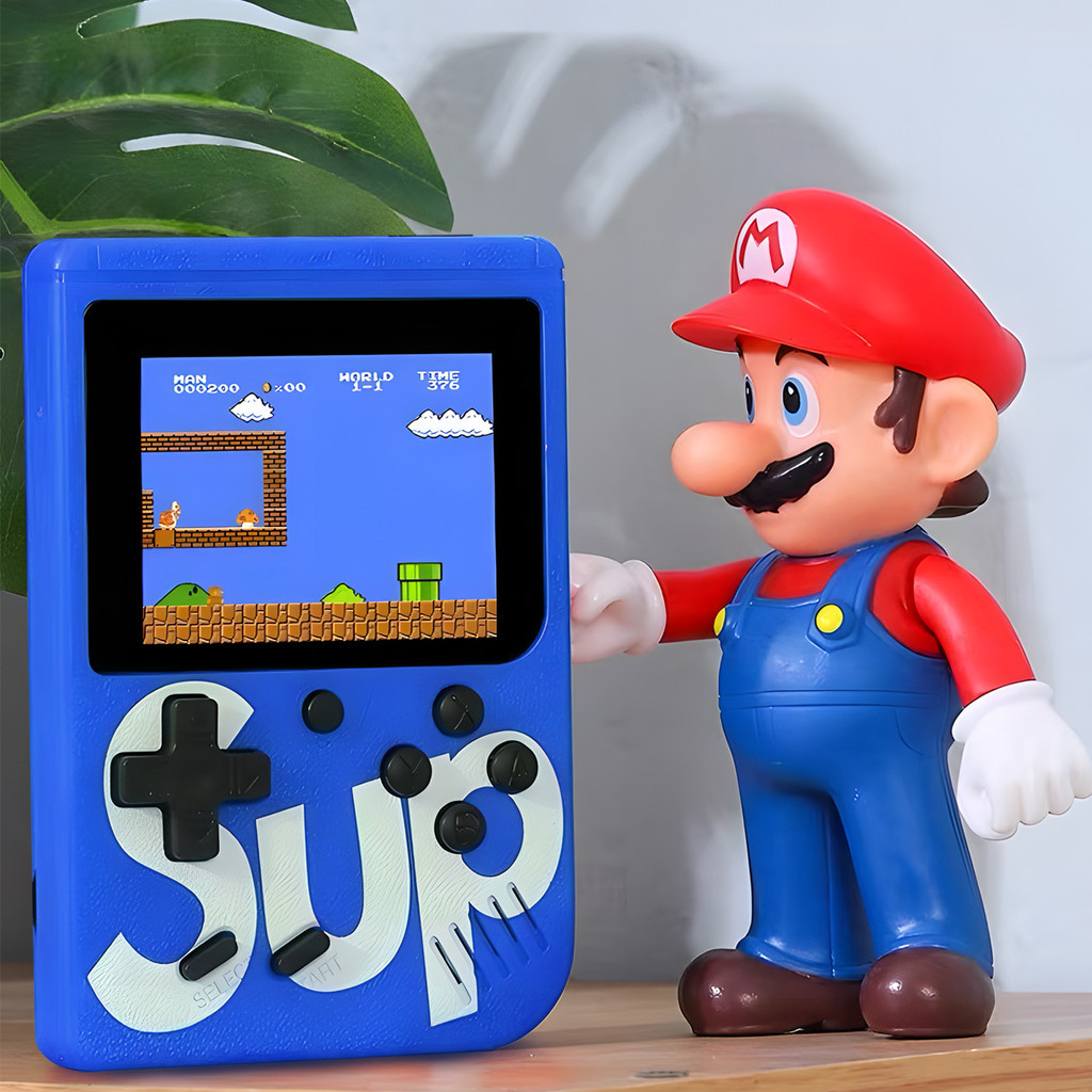 🔥 Mini Video Game Sup Game Box 400 Jogos Em 1 Portátil Jogos Antigos Clássicos Anos 80