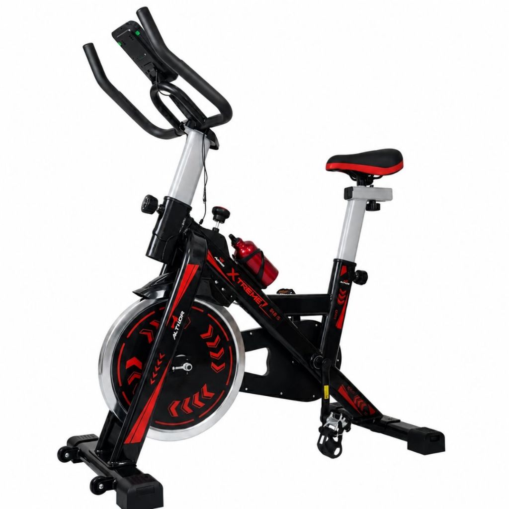 Bicicleta Bike Ergometrica Spinning Academia Fitness Profissional Suporta 150kg Volante 13kg