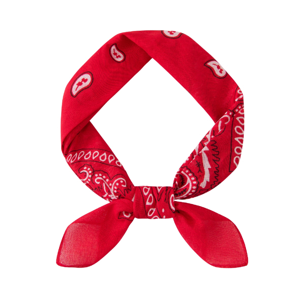 Bandana Lenço Rock Star Sports 55X55Cm Vermelho