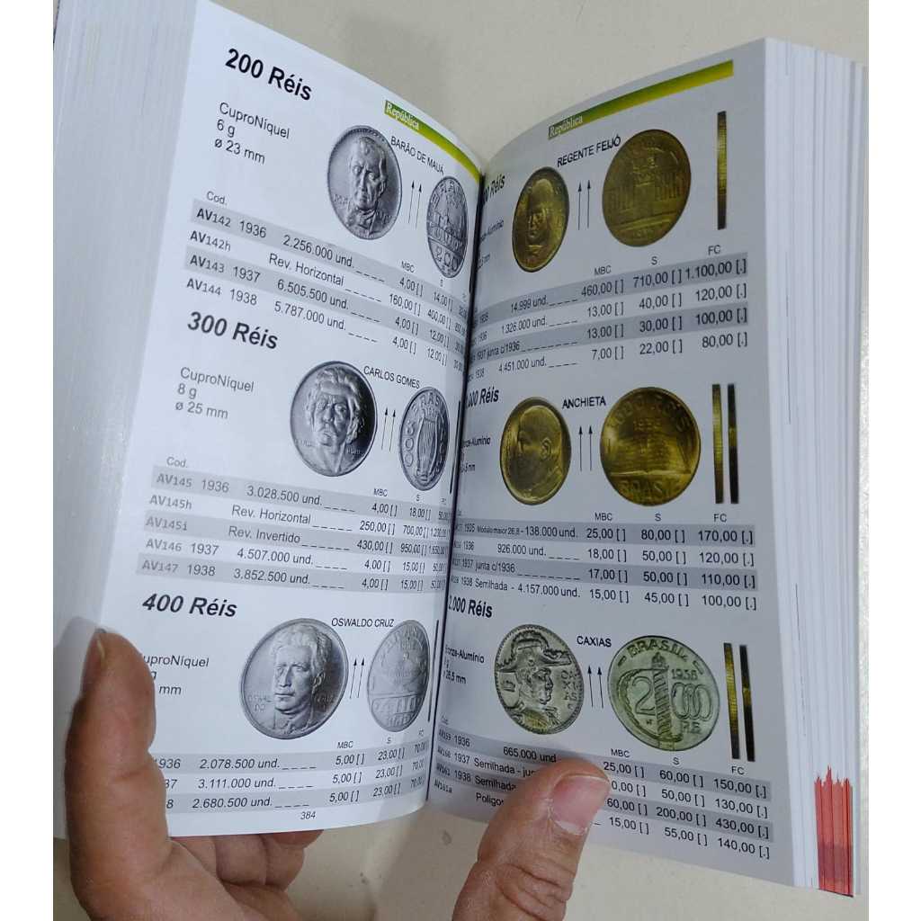 1 CATÁLOGO SOBRE DINHEIRO ANTIGO, NOTAS E MOEDAS, TUDO EM UM SÓ LIVRO. 2022