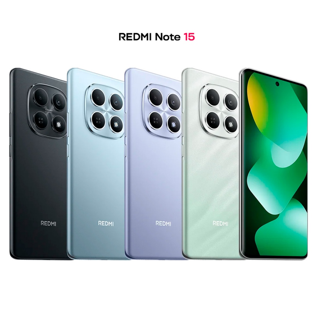 Celular Xiaomi Redmi Note 15 4G Tela 6.77" 8GB RAM 256GB Câmera 108MP 6000mAh com Nota Fiscal