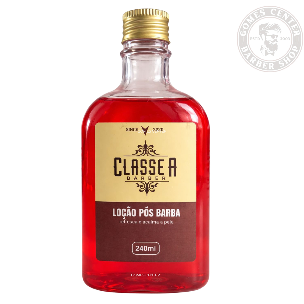Loção Pós Barba Classe A For Men 240ml Hidrata Acalma e Regenera a Pele Fox