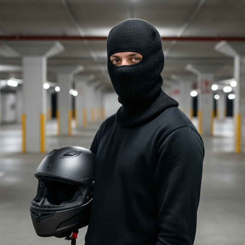 1 a 4 Touca Ninja Balaclava bala Clava Toca Lã Térmica Motoqueiro Motociclista Forrada