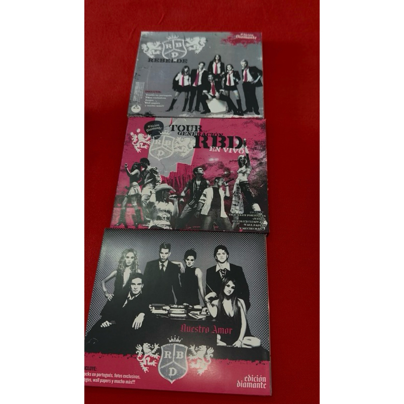 Pack 3 Kit RBD Edições Diamante (Fan Made) Diemac Media - PSP