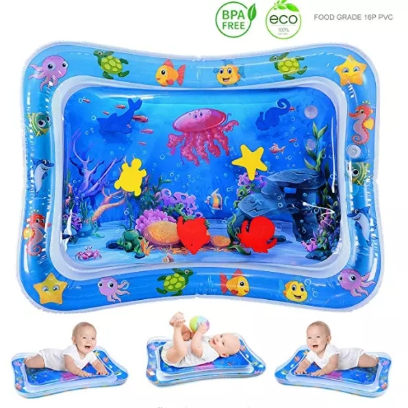 Tapete Infantil Inflável Água Sensorial  Menino e Menina