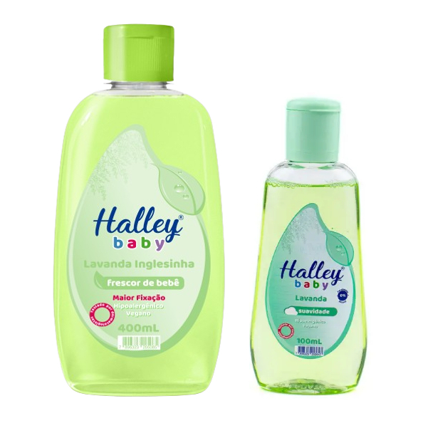 Halley Baby Colônia Infantil Lavanda 100ml 400ml