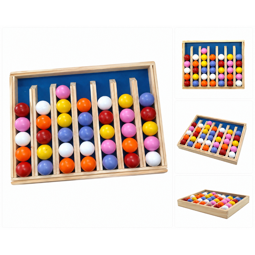 Jogo da Bolinha Educativo: Diversão Inteligente para Pequenos Gênios Brinquedo Educacional Divertido