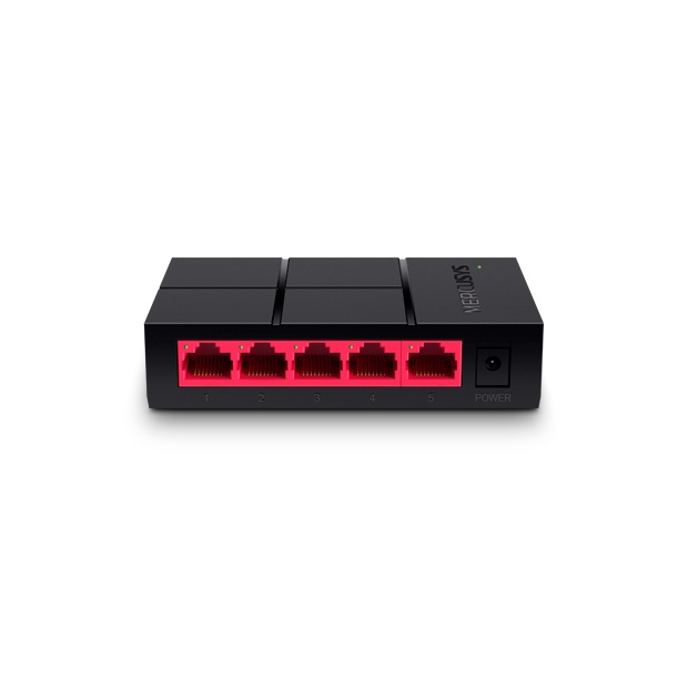 Switch de Mesa - MS105G Com 5 Portas 10/100/1000Mbps Mercusys