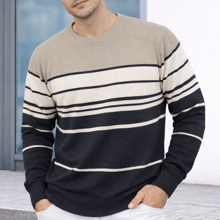 Blusa de Frio Masculina Tricô Lã Grossa Sueter com Caimento Perfeito Premium Agasalho Veste M e G