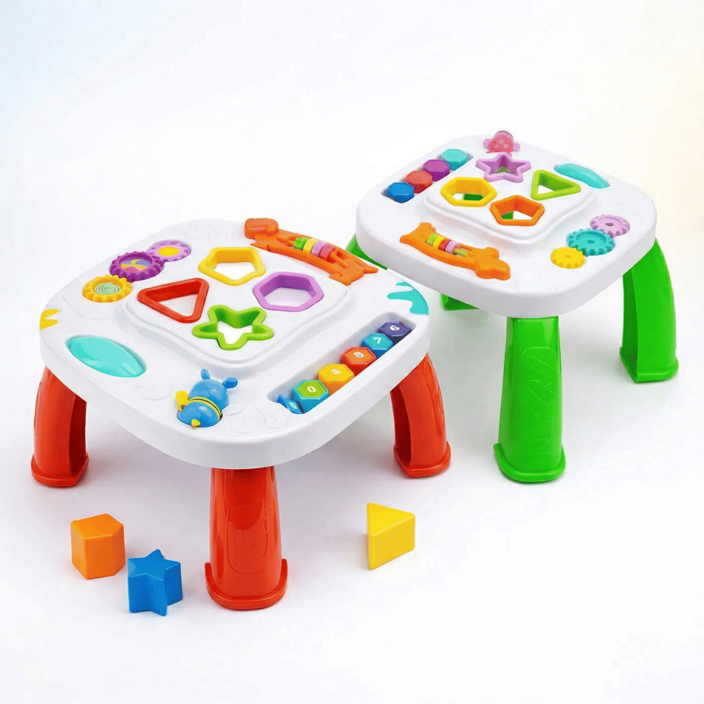 Mesinha de Atividades Infantil Playtable Brinquedo Mesa Educativa Sensorial