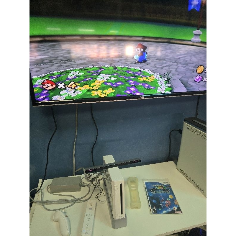CONSOLE NINTENDO WII BRANCO DESTRAVADO NO DRIVE + JOGOS