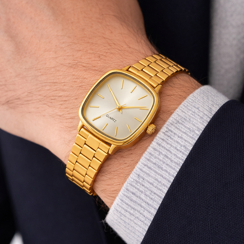 Relógio Unissex Masculino Feminino Esportivo Digital Retrô Wr Prata Fundo Branco Preto Dourado Rose Prata Fundo Preto