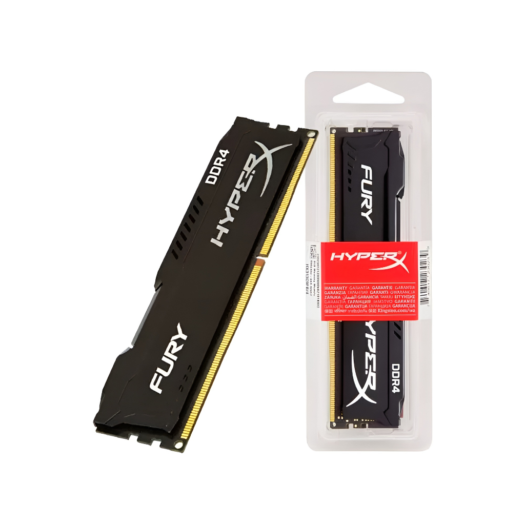 Memoria Gamer Kingston HyperX Fury DDR4 2400Mhz 8G Original Novo Lacrado