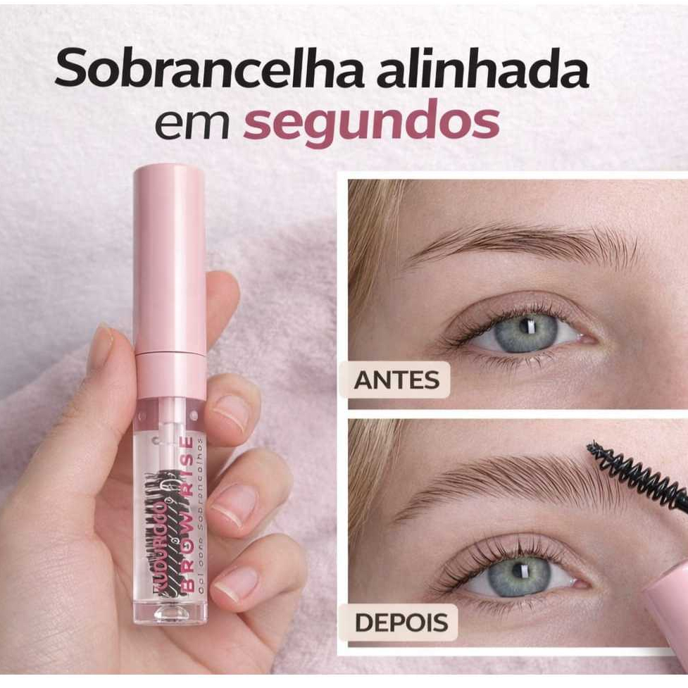 Gel de Sobrancelha Brow Rise Ruby Rose | Modela, Fixa e Preenche