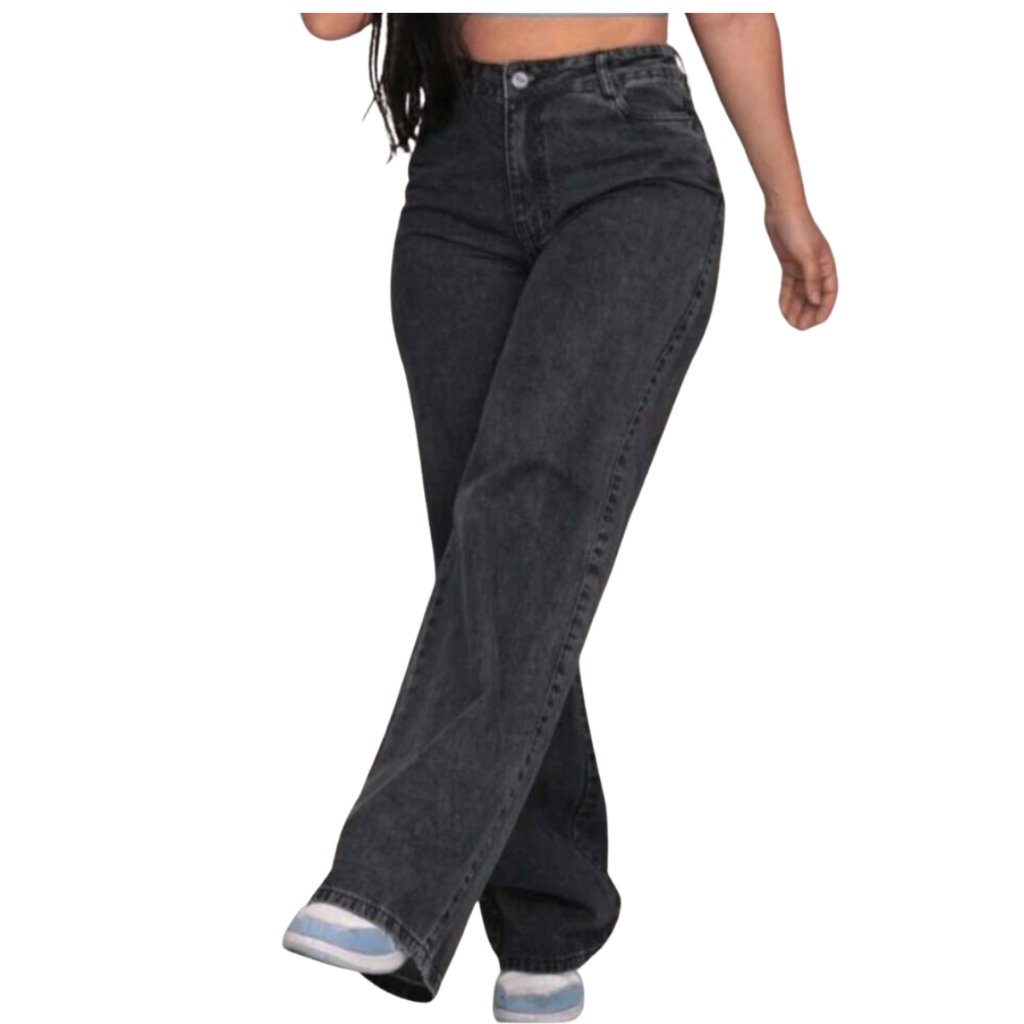 Calça wide leg  Sarja e Jeans Para Meninas Premium Infantil e Juvenil verão