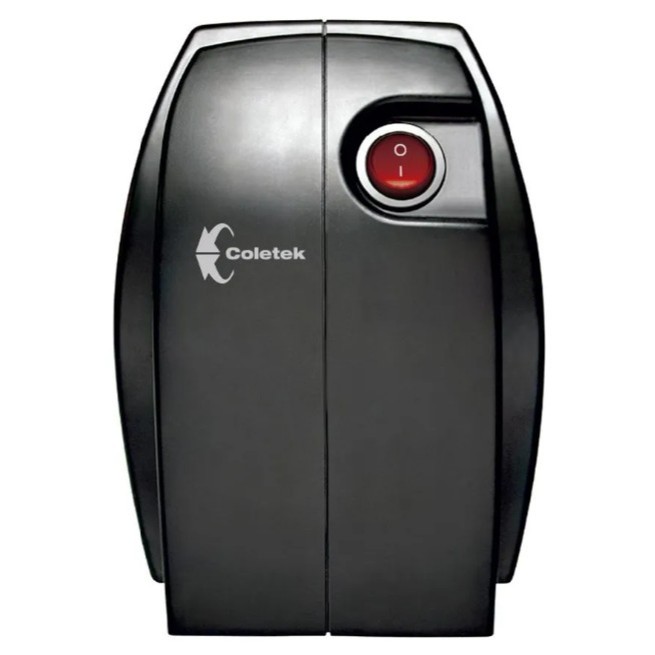 Estabilizador Coletek Es-300va Monovolt Saída 115v Cor Preto