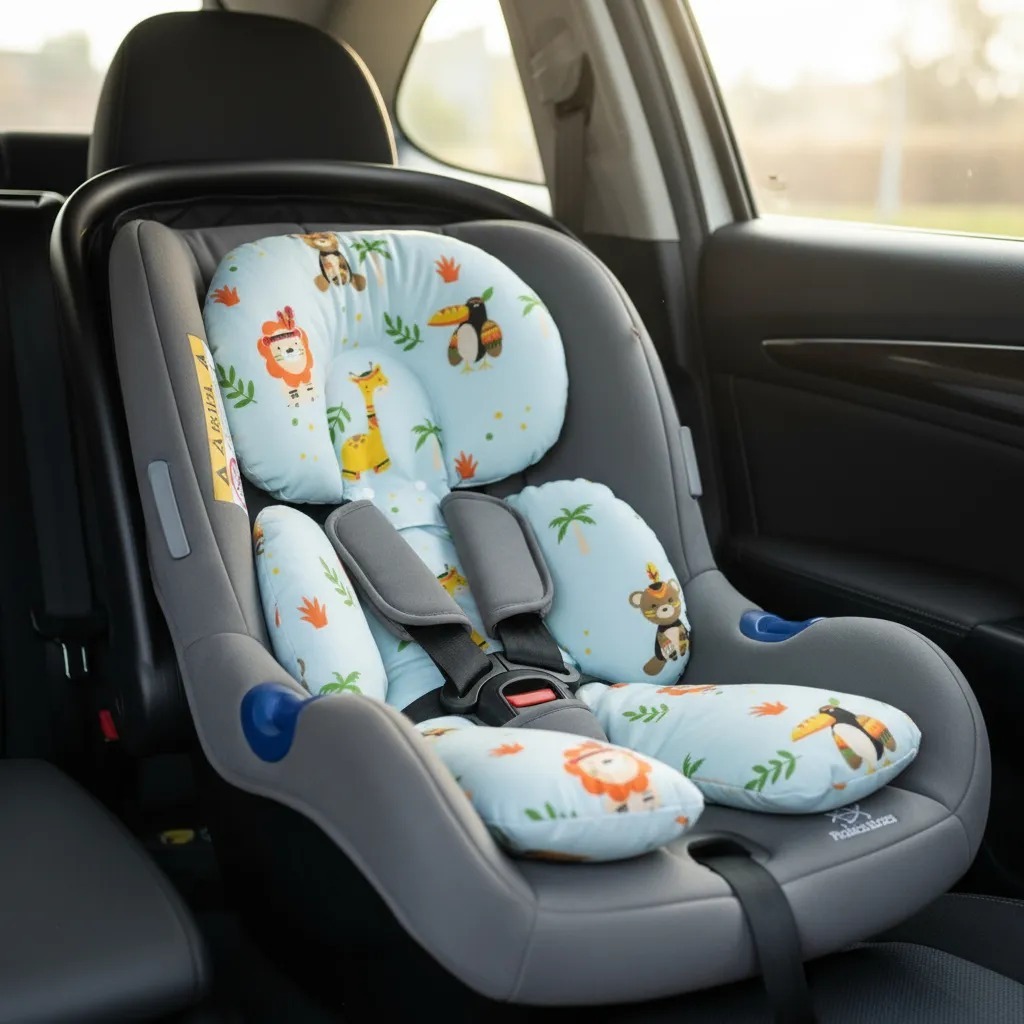 Almofada Para Bebê Conforto Universal - VARIAS ESTAMPAS