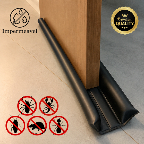 Protetor de Porta Rolinho Impermeável Duplo  70cm e 80cm