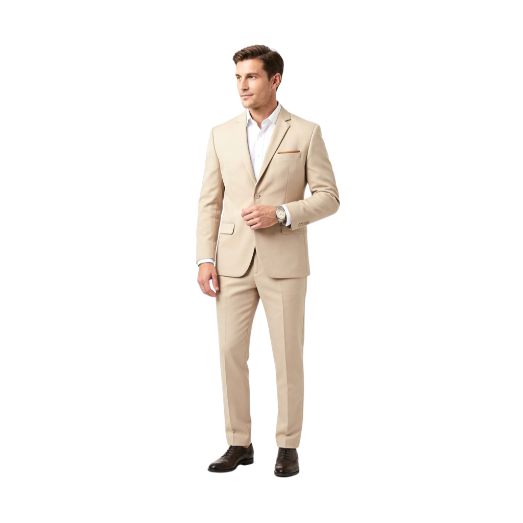 Terno Masculino completo Slim- Microfibra (Blazer + Calça)