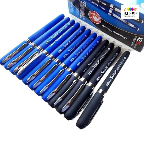 TINTA AZUL E PRETO Esferográfica Que Apaga MAGIC12  Ponta 0.8 XZB Papelaria/Escritório/Escolar