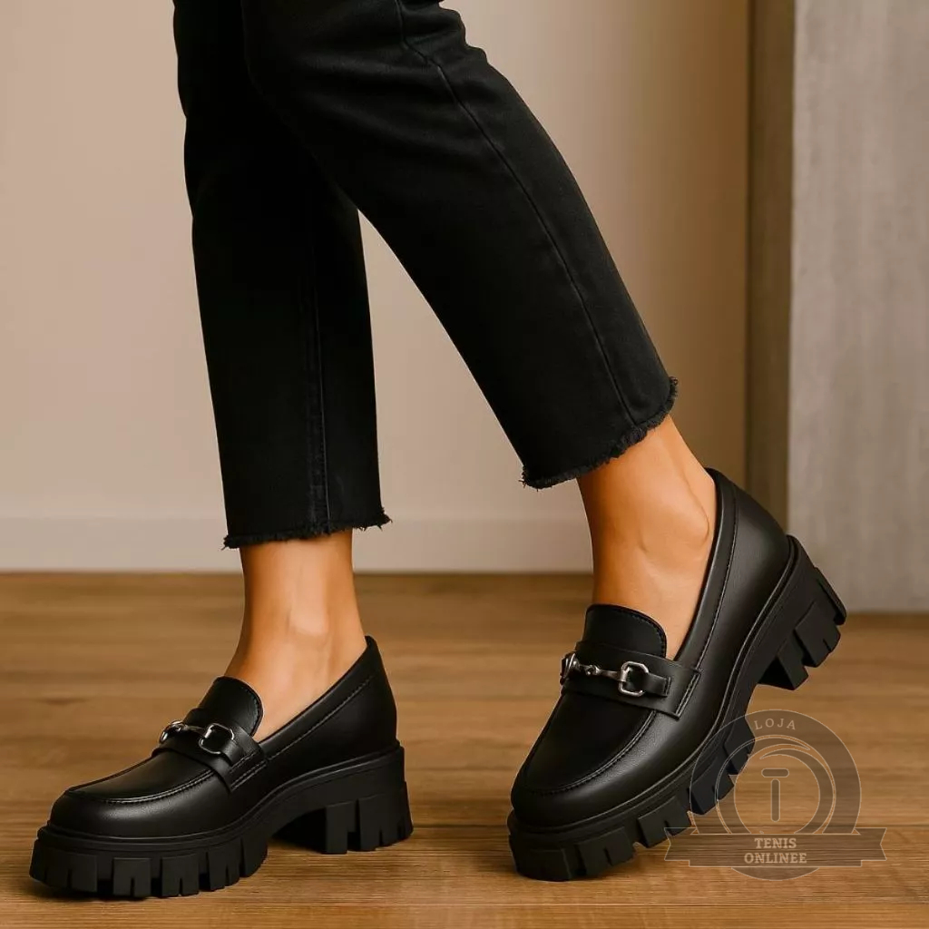 Sapato Mocassim Feminino Snapshoes Lançamento