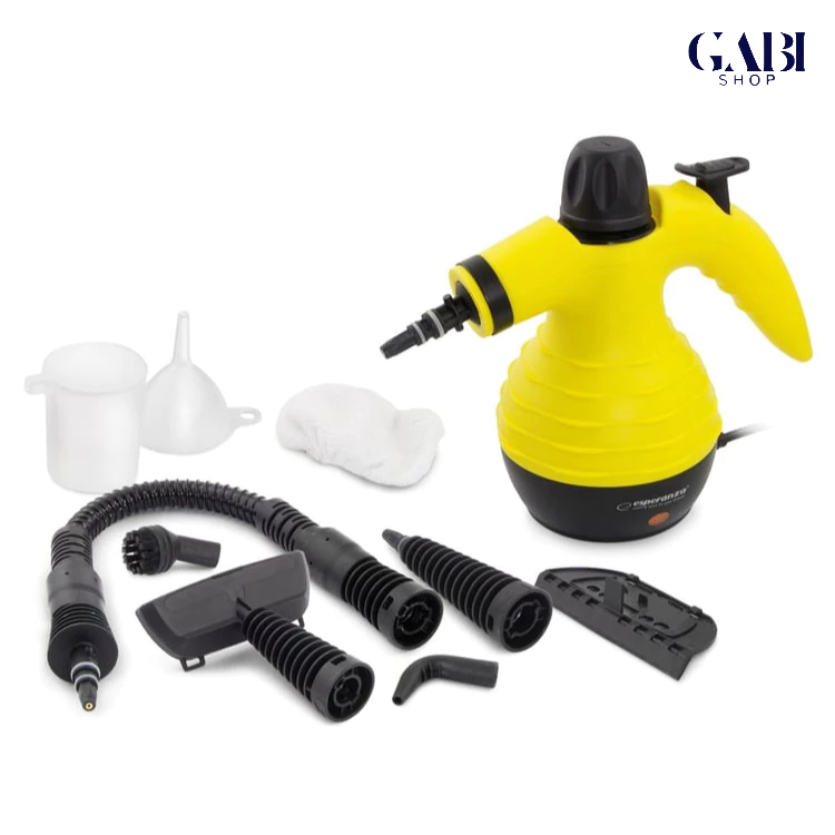 Limpador a Vapor de Limpeza 110V com Kit de Acessórios Estofados Rejuntes GABISHOP