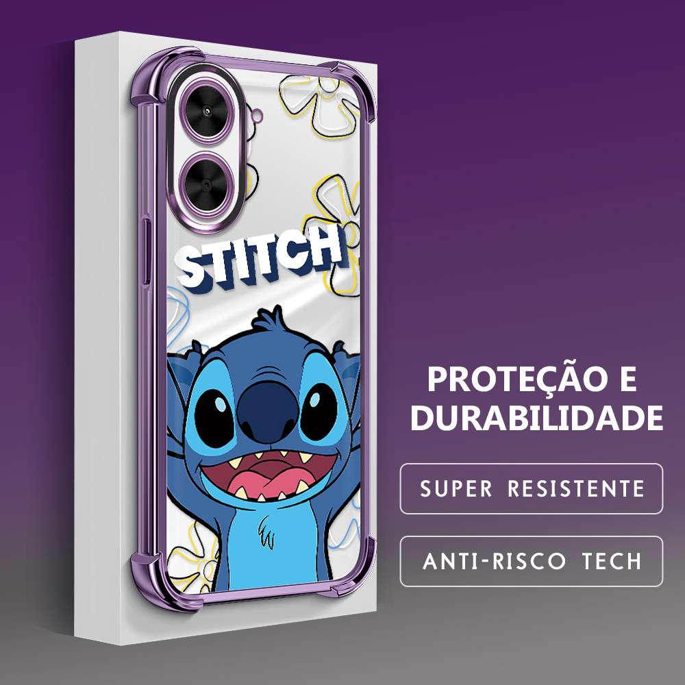 Capinha Para Xiaomi Poco C71 Capa de Transparente Anti Choque Celular FS0337