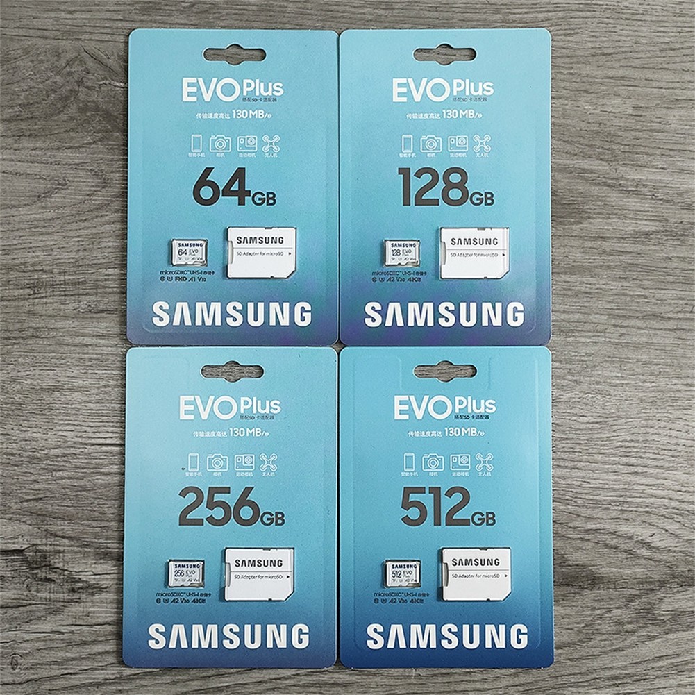 [GRCEKRIN] Para samsung Cartão De Memória Evo Plus SD 64G , 128G , 256G , 512G-Best Seller