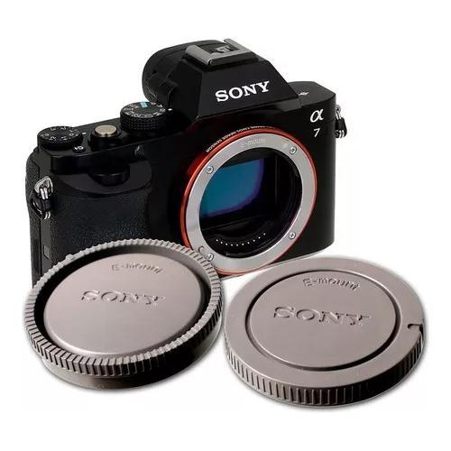 Tampas Corpo E Traseira De Lentes Câmeras Sony Kit E-mount