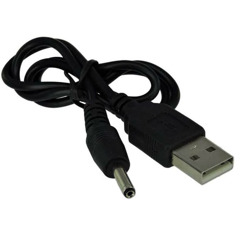 Cabo Usb Alimentação Energia Dc 3,5mm Usb Caixa Som.hub usb