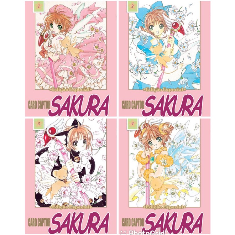 Mangá Card Captor Sakura Edição Especial vol.1 e vol.4( Novo - Lacrado)