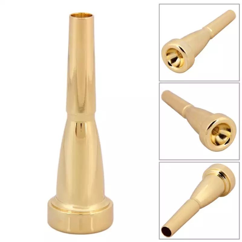 Bocal Para Trompete 7c Dourado