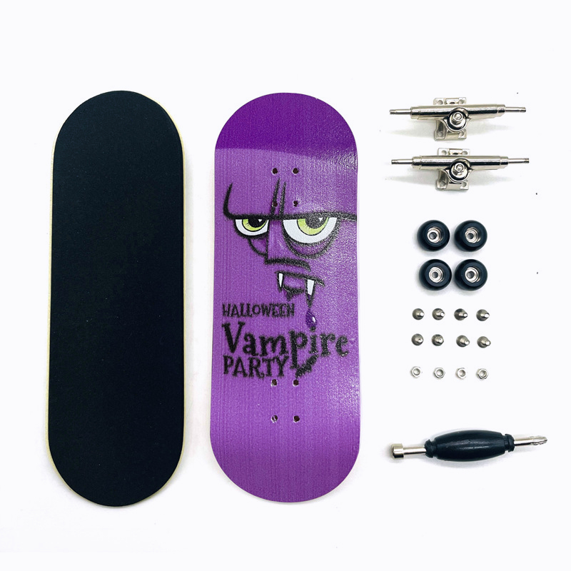 Shehave Mini Fingerboard 34mm , Professional Mini Skate De Dedo De Madeira