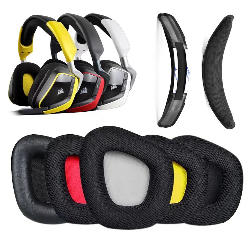 Corsair Void PRO ELITE RGB Fones De Ouvido Substituição De Almofadas Capa De Almofada Para Jogos