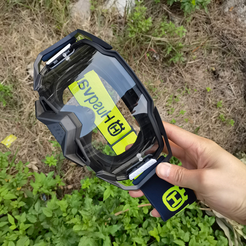 HUSQVARNA Top óculos de motocross UV400 óculo de esportivo oculos de trilha moto para MTB MX motocicleta enduro corrida