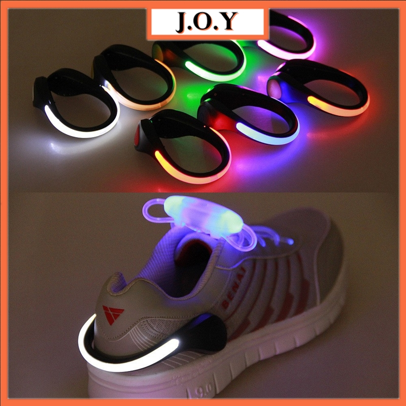 Joy LED Luminoso Sapato Clipe Ao Ar Livre Noite Correndo Tênis Clipes De Aviso Segurança Esporte Ciclismo Acessórios # 2