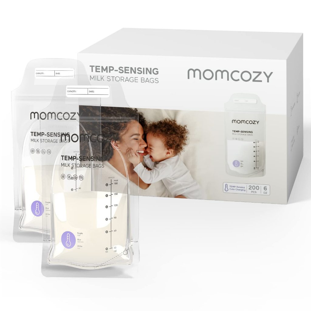 Saco De Armazenamento De Leite Materno Momcozy Com 180ml